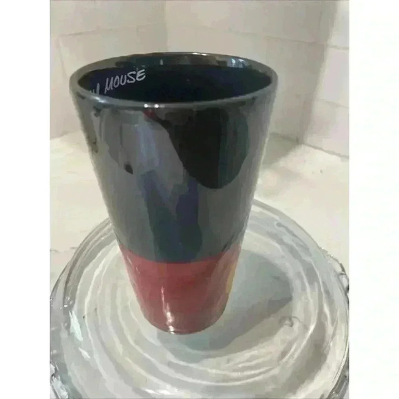 Disney Parks Mickey Mouse Tall Ceramic Latte Mug with Arm & Glove Handle - Picture 9 of 11